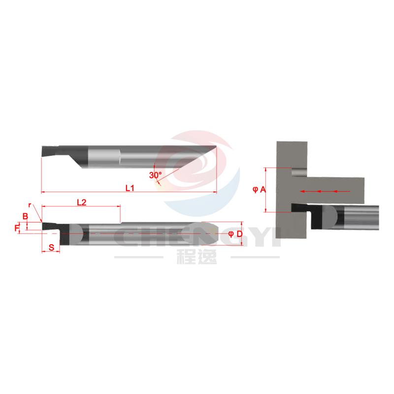 GFL face Grooving Knife