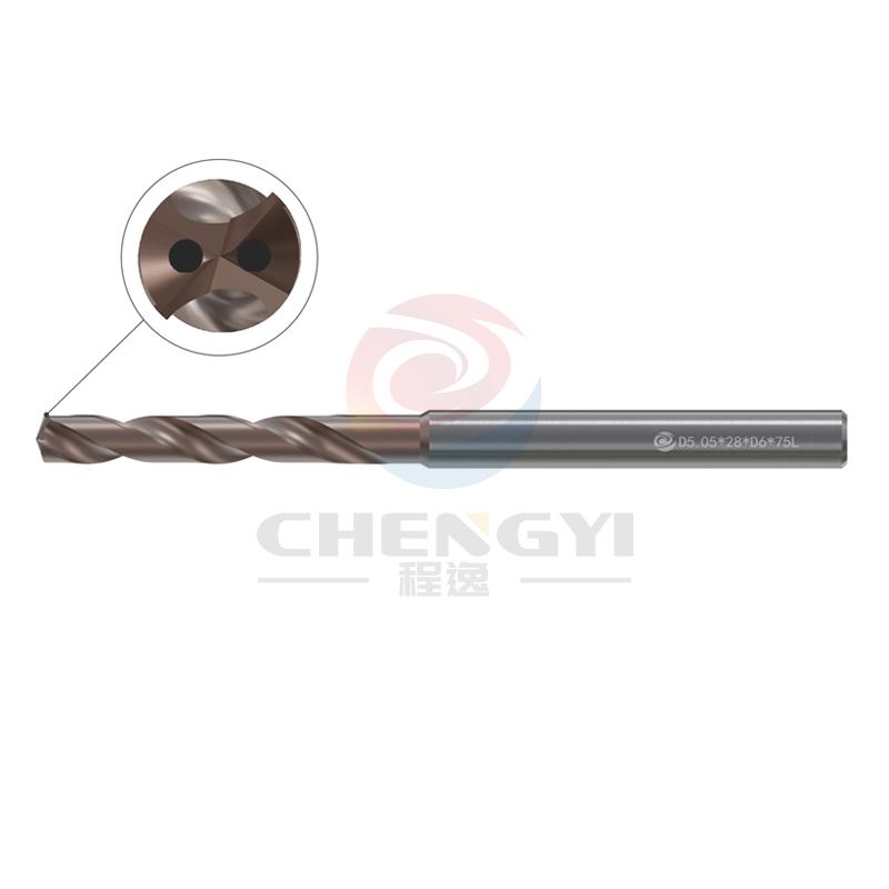 5D Center Outlet Carbide Drill Bit